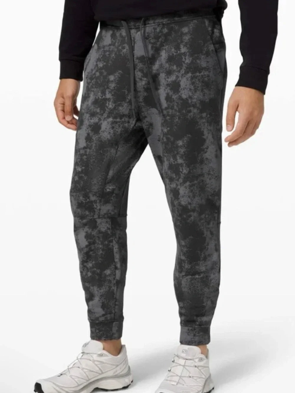 Lululemon Men’s Astral Gray City Sweat Jogger French Terry Gym Pants- Medium